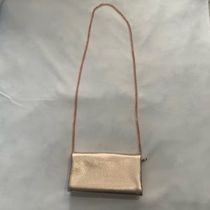 Rose gold Purse/organizer/travel bag